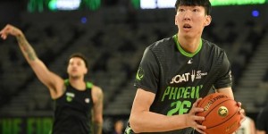 【大发扑克】周琦谈澳洲联赛收获：我的对抗更强了 比赛强度比国内联赛更大