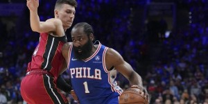 【大发扑克】NBA彩经：76人险胜热火扳平大比分 太阳客胜独行侠夺系列赛赛点