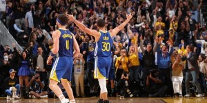 【大发扑克】勇士VS灰熊G6述评：台前幕后！G6汤永不缺席 卢尼“控制比赛”