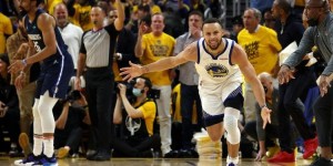 【大发扑克】库里三场西决场均8.3板6.7助 较生涯西决平均水平均有提升