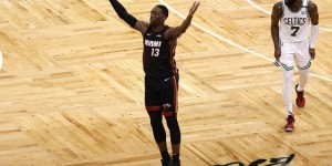 【大发扑克】拿下G3！热火官推晒阿德巴约高举双臂庆祝&配文：反弹归来