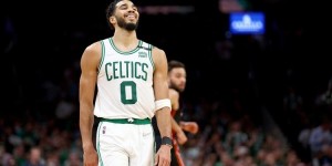 【大发扑克】塔图姆入选最佳阵容一阵 2008年加内特后绿军首人