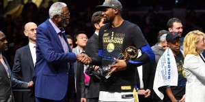 【大发体育】4年前的今天：勇士4-0横扫骑士夺冠 杜兰特蝉联总决赛MVP