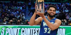 【大发体育】最强投篮型中锋？美媒列联盟历史中锋三分进球数 唐斯第一