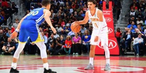 【大发体育】特雷-杨：我绝对想要赢得总冠军 斯蒂芬-库里为我设立了标杆