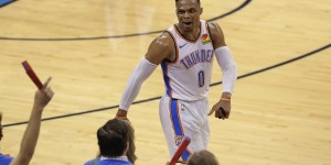 【大发体育】2016年的今天：威少砍下个人生涯首个50+三双 75年贾巴尔之后首人