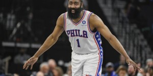 【大发体育】收获76人生涯首次35+！哈登14中9&12罚全中 此前最高为32分