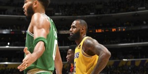 【大发体育】湖人和凯尔特人本赛季各有两名球员场均25+ 联盟唯二