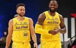 【大发扑克】库里谈詹姆斯：永远致以敬意 我们了解彼此也见证彼此的伟大