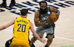 【大发扑克】哈登生涯至今57次三双中有16场得分40+ 占比历史最高