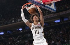 【大发扑克】近5场27中24命中率88.9% 海耶斯刷新鹈鹕5场合计命中率队史纪录