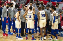 【大发扑克】76人4连败期间场均净负14.8分 净效率-13.5