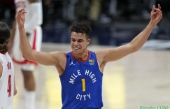 【大发扑克】状态真好！迈克尔-波特上半场拿下20分 三分球5中4