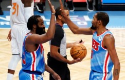 【大发扑克】明日篮网对阵雄鹿 哈登等缺战 KD&布朗可出战 克拉克斯顿解除隔离