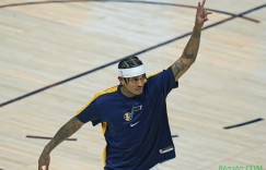 【大发扑克】克拉克森本赛季两次以替补身份砍下40+ 路威后首人