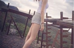 【大发扑克】超長！捕獲星巴克長腿正妹逆天長腿收不好，腰細腰身＋纖長細腿根本極品！，大发助力你的致富之路！