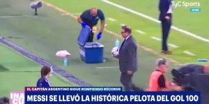 【大发体育】珍藏！梅西打入国家队百球后，裁判将皮球交给阿根廷队工作人员，大发助力你的致富之路！