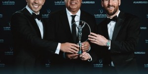 【大发体育】一同上台！梅西和利桑德罗一起领取劳伦斯最佳体育团队奖，大发助力你的致富之路！