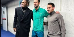 【大发体育】与ATP年终总冠军合影，莱奥和本纳塞尔在球员通道祝贺德约科维奇，大发助力你的致富之路！