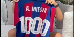 【大发体育】39岁伊涅斯塔完成生涯1000场里程碑，巴萨赠送了纪念款球衣，大发助力你的致富之路！