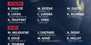 【大发体育】法国U23名单：巴尔科拉、K-图拉姆、古斯托、科内在列，大发助力你的致富之路！