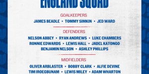 【大发体育】英格兰U20名单：卢克-钱伯斯、凯德-戈登、克拉克、霍尔在列，大发助力你的致富之路！