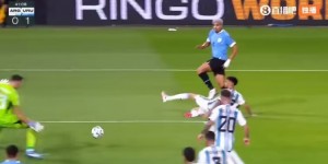 【大发体育】阿根廷vs乌拉圭半场仅3人射正：梅西、罗梅罗、阿劳霍（进球），大发助力你的致富之路！