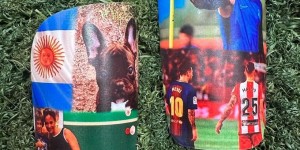 【大发体育】首次入选阿根廷队！马菲奥收到护腿板礼物，印有盯防梅西照片，大发助力你的致富之路！