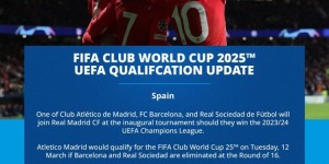【大发体育】FIFA：多特、马竞可能提前获得2025年世俱杯参赛资格，大发助力你的致富之路！
