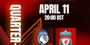 【大发体育】利物浦vs亚特兰大时间确定：首回合4月12日3点，次回合4月19日3点，大发助力你的致富之路！