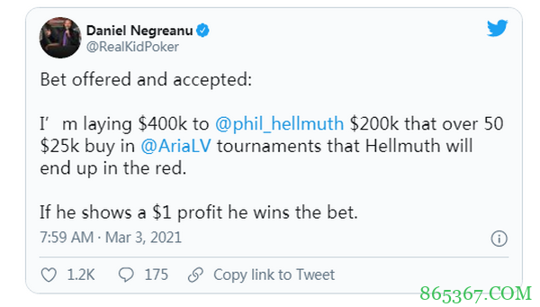 信心爆棚，Phil Hellmuth觉得自己能打赢年轻的GTO玩家