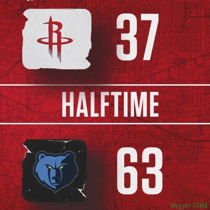 ?温斯洛20分 沃尔14分 灰熊7人上双送火箭11连败