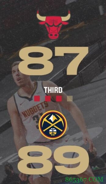 ?约基奇39+14+9 穆雷24分 拉文23+9+5 掘金力擒公牛