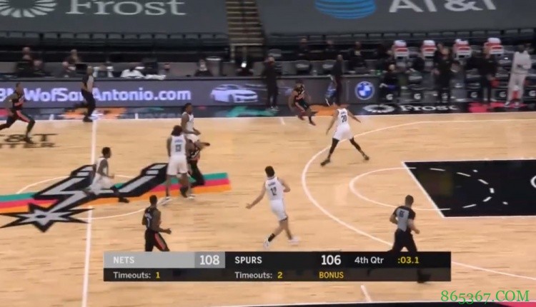 篮网VS马刺裁判报告:漏判哈登末节最后时刻对穆雷的犯规