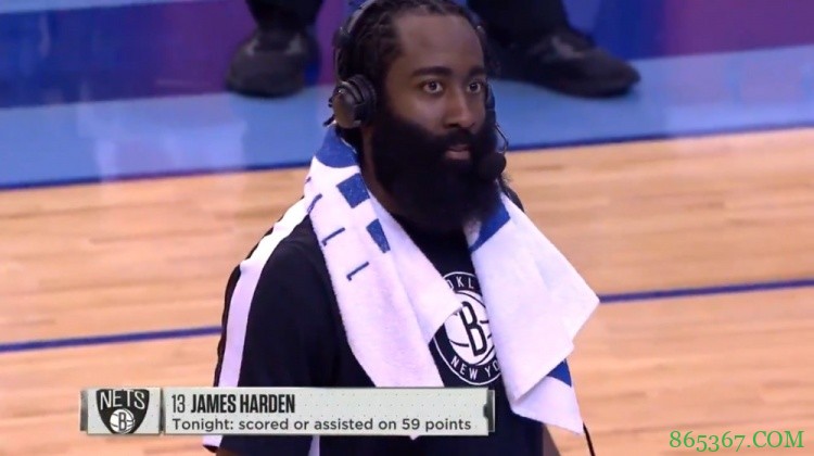 哈登：队友用表现支持了我 感谢火箭对我的认可