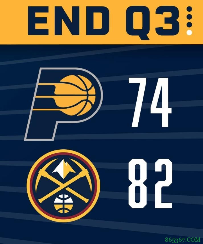 ?约基奇20+12+8 波特24+11 特纳22+12 掘金战胜步行者迎四连胜