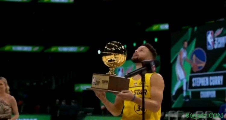 全明星三分大赛：库里绝杀康利夺冠