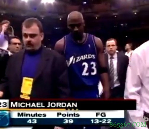 18年前的今天:40岁乔丹麦迪逊广场最后一舞 砍下39分8板