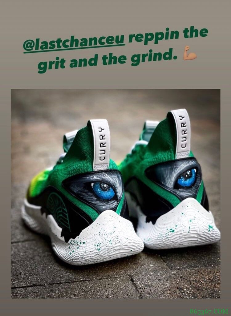 这波怎么说?库里ins晒出库里8新配色