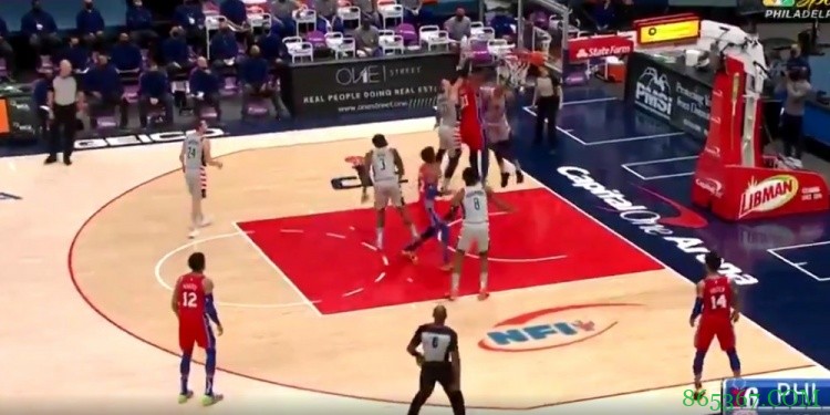 大帝出征！恩比德背打瓦格纳 转身暴力单手劈扣