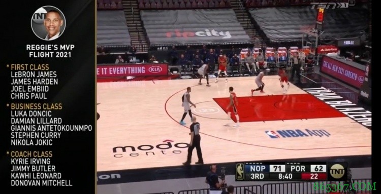 米勒心目中MVP：詹姆斯第一哈登第二保罗第四库里第八