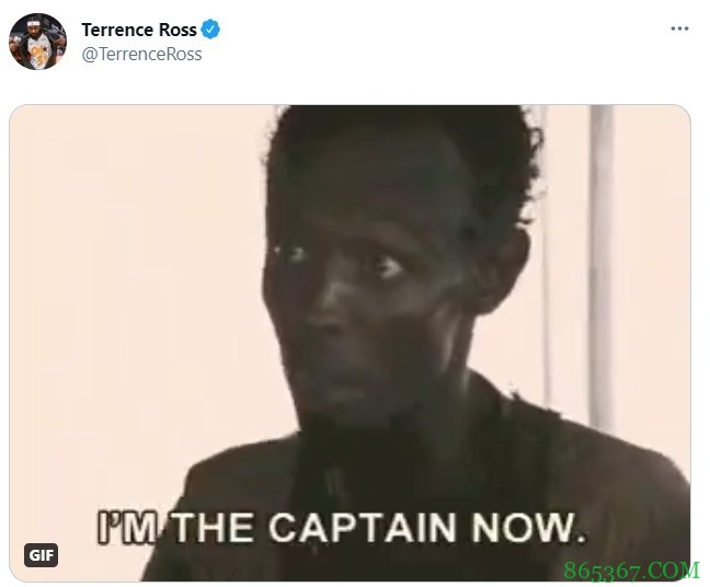 特伦斯-罗斯再发推：看着我 我现在是队长
