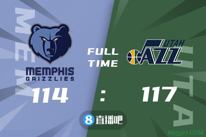 ?米切尔35+5+6 莫兰特32+11 爵士险胜灰熊斩四连胜