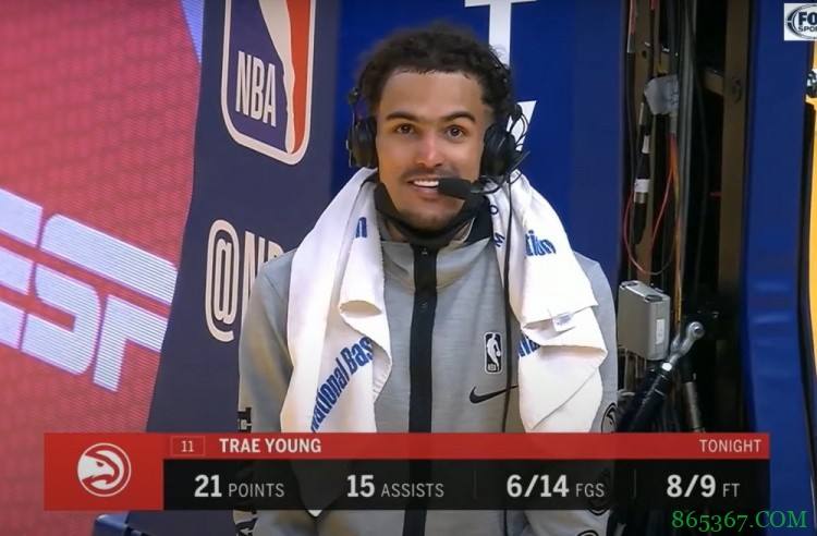 特雷-杨：科林斯和卡佩拉是联盟中最好的前场组合之一