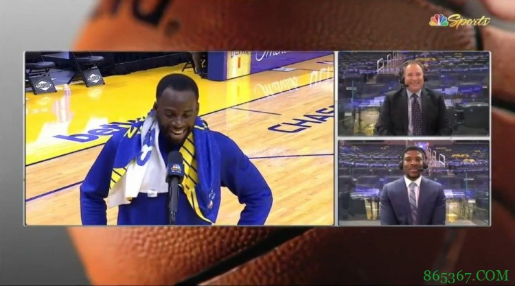 追梦谈超远三分:不是库里 不敢说出手就知道进没进 但感觉不错