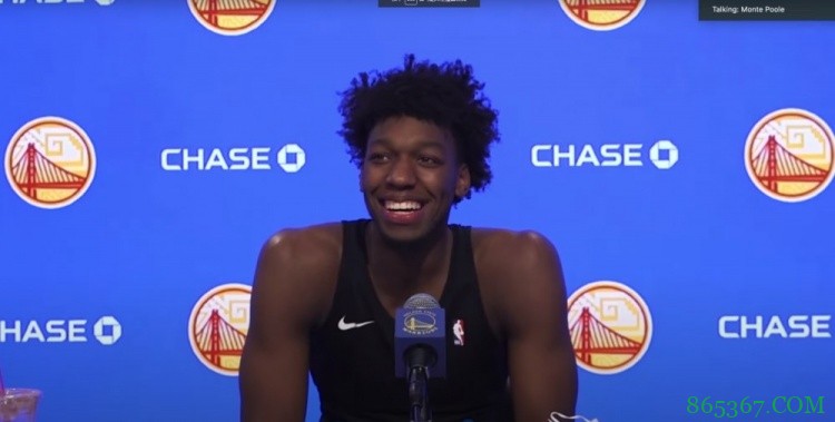 怀斯曼：库里不在时场上会更加拥挤 希望每天取得进步