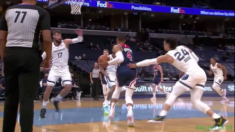 ?莫兰特21+6+10 瓦兰29+20 威少20+5+10 灰熊双杀奇才