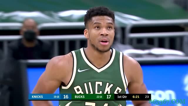 ?字母哥三双 罗斯缺阵 巴雷特22分 雄鹿七人上双复仇尼克斯