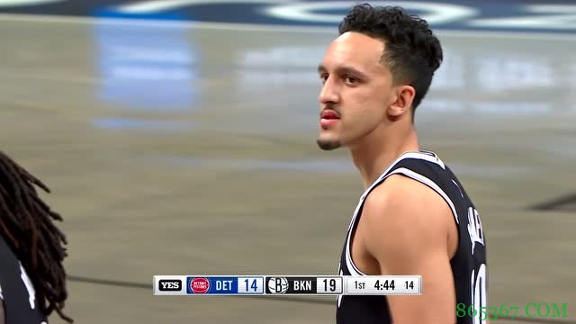 ?哈登24+10+10 欧文18+5 格兰特22分 篮网险胜活塞