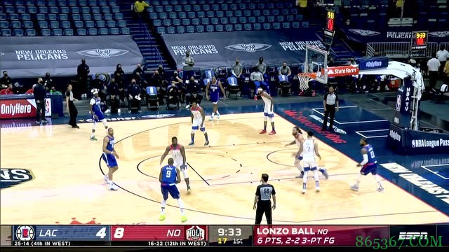 ?锡安27+5 莺歌23+5 小卡23+5 鹈鹕大胜快船